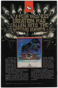 Detective Comics #581 VF Back Cover