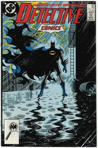 Detective Comics #587 FN Front Cover