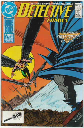 Detective Comics #595 FN Front Cover