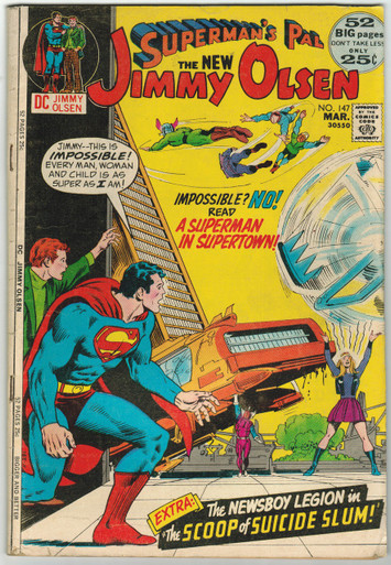 Superman's Pal Jimmy Olsen #147 VG Front Cover