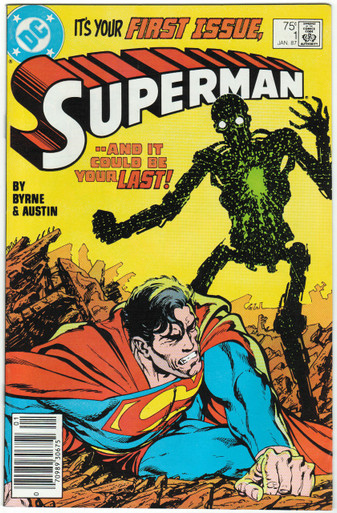 Superman #1 Vol. 2 VF/NM Front Cover