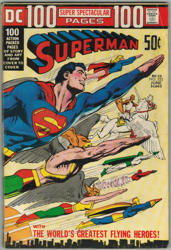 Superman #252 GD Front Cover