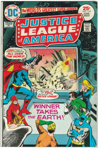 Justice League of America #119 VG/FN Front Cover