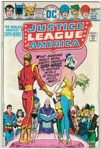 Justice League of America #121 VG Front Cover