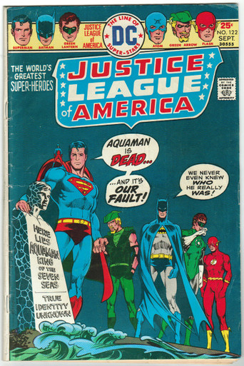 Justice League of America #122 VG/FN Front Cover