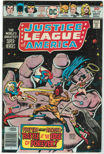 Justice League of America #134 VG Front Cover