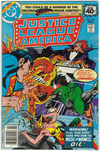 Justice League of America #163 FN Front Cover