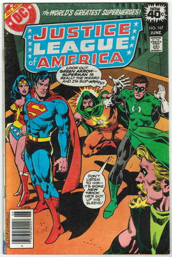 Justice League of America #167 VG Front Cover