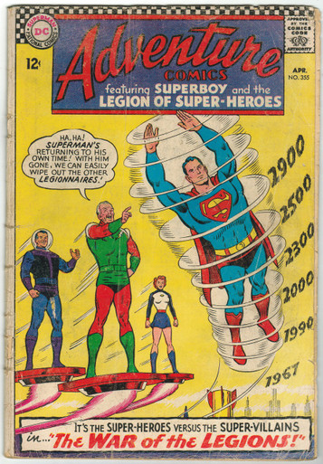 Adventure Comics #355 GD Front Cover