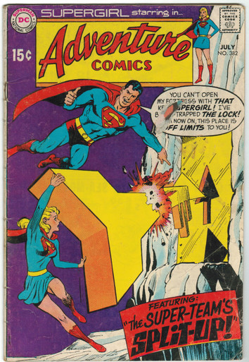 Adventure Comics #382 GD Front Cover
