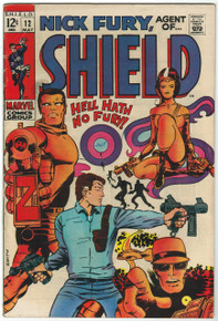 Nick Fury, Agent of SHIELD #12 FN Front Cover