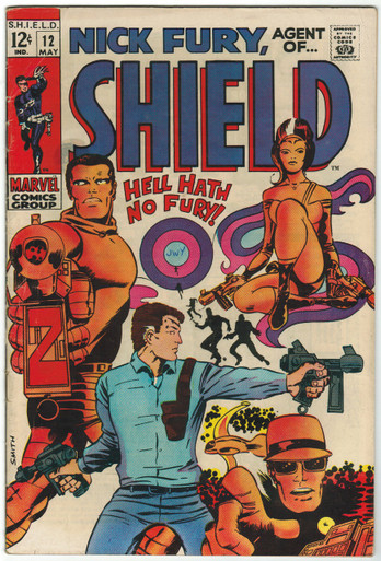 Nick Fury, Agent of SHIELD #12 FN Front Cover