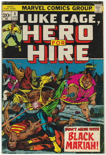 Hero For Hire #5 VG Front Cover