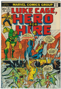 Hero For Hire #12 VG Front Cover