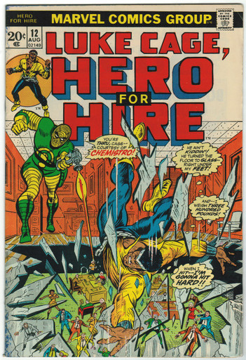 Hero For Hire #12 VG Front Cover