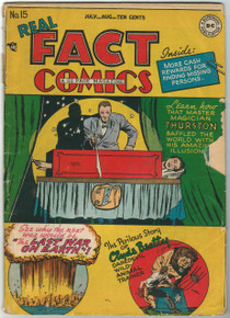 Real Fact Comics #15 GD Front Cover