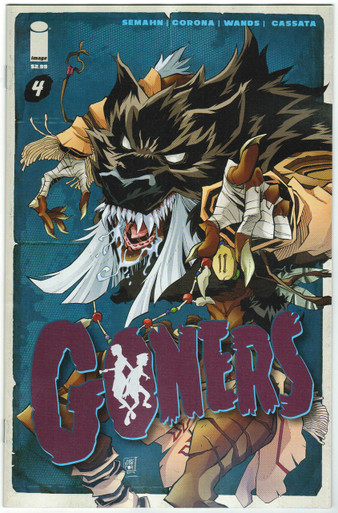 Goners #4 NM Front Cover