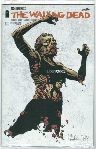 Walking Dead #132 NM Loot Crate Variant Front Cover
