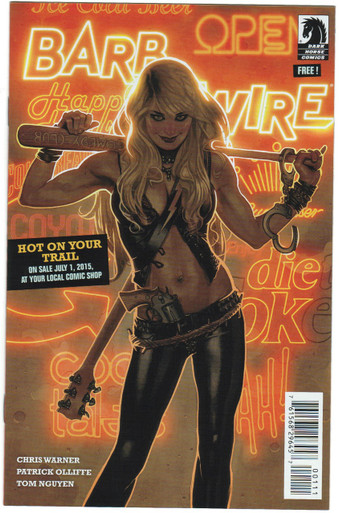 Barb Wire/King Tiger Ashcan NM Front Cover