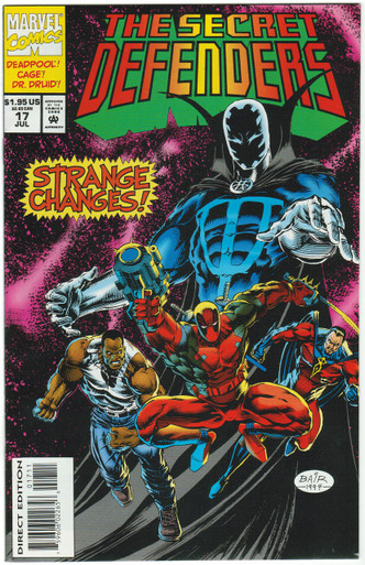 Secret Defenders #17 VF/NM Front Cover