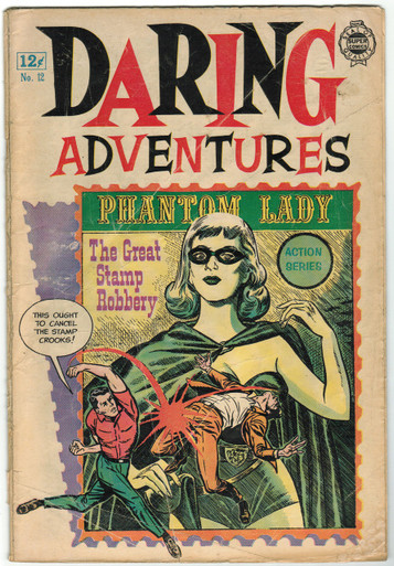 Daring Adventures #12 GD Front Cover