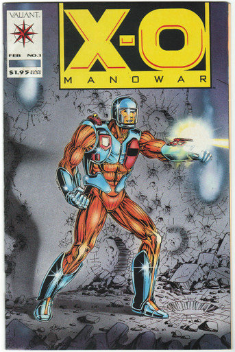 X-O Manowar #1 VF Front Cover
