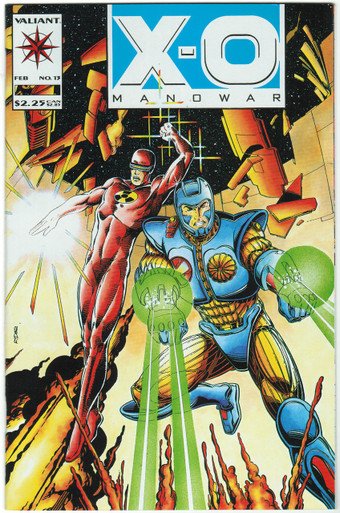 X-O Manowar #13 VF/NM Front Cover
