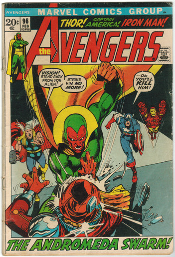 Avengers #96 GD Front Cover