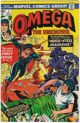 Omega the Unknown #1 VG/FN Front Cover
