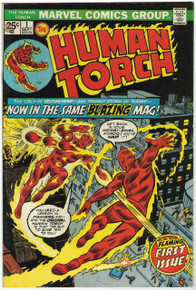 Human Torch #1 FN/VF Front Cover
