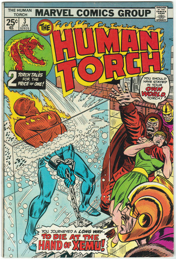 Human Torch #3 FN/VF Front Cover