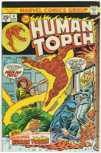 Human Torch #4 FN/VF Front Cover