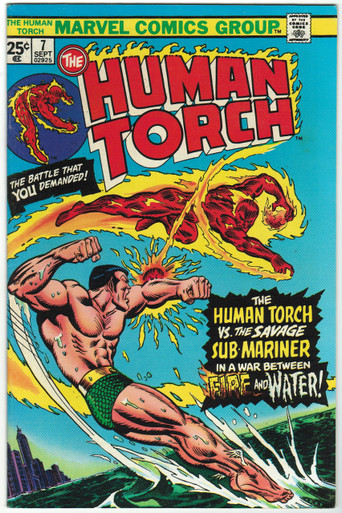 Human Torch #7 VF Front Cover