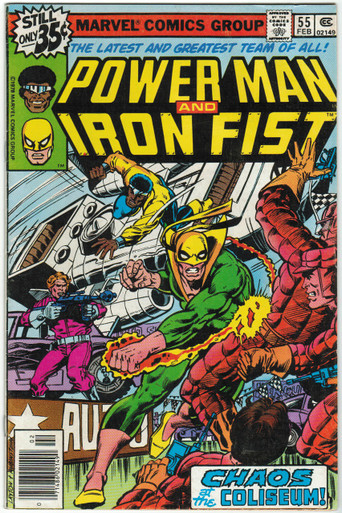 Power Man & Iron Fist #55 FN Front Cover