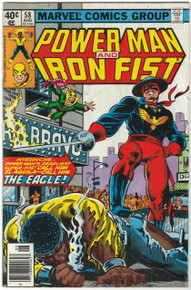 Power Man & Iron Fist #58 GD/VG Front Cover