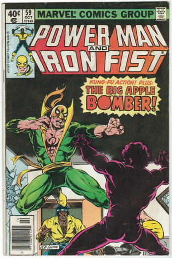 Power Man & Iron Fist #59 FN Front Cover