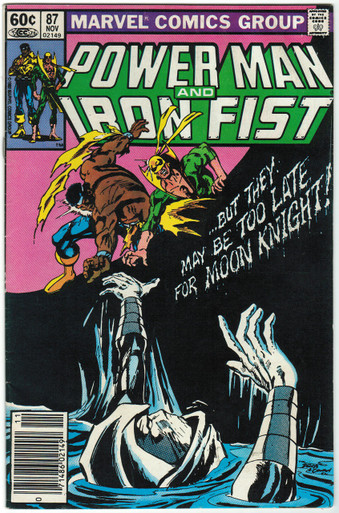 Power Man & Iron Fist #87 FN Front Cover