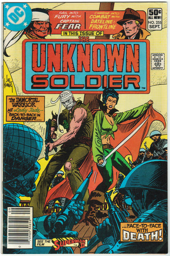 Unknown Soldier #255 FN Front Cover