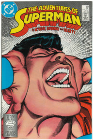 Adventures of Superman #438 VF/NM Front Cover