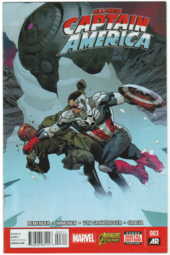 All New Captain America #3 FN Front Cover