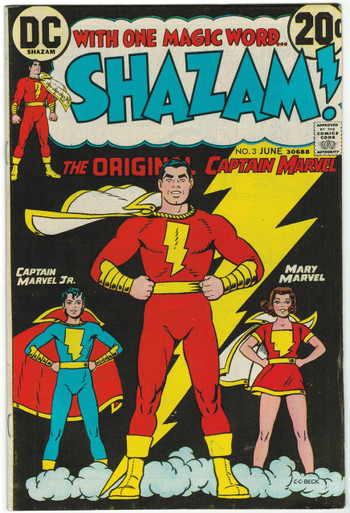 Shazam #3 FN Front Cover