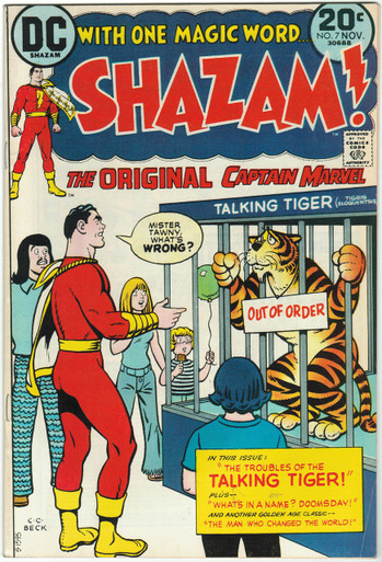 Shazam #7 FN Front Cover