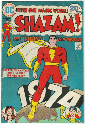 Shazam #11 GD/VG Front Cover