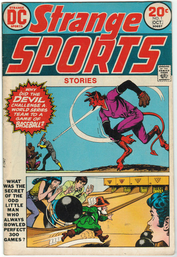 Strange Sports Stories #1 FN Front Cover