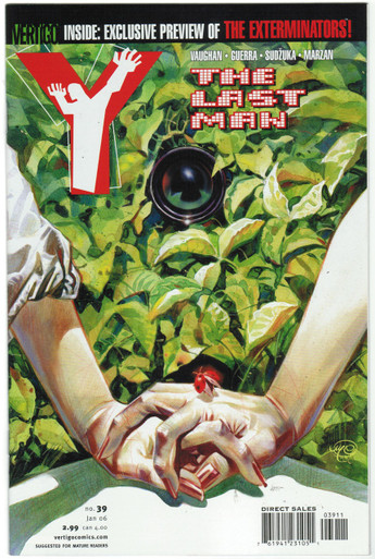 Y the Last Man #39 NM Front Cover