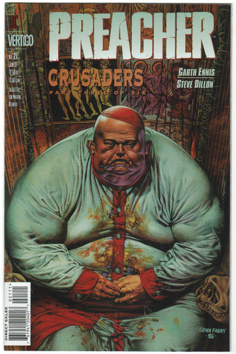 Preacher #21 NM Front Cover