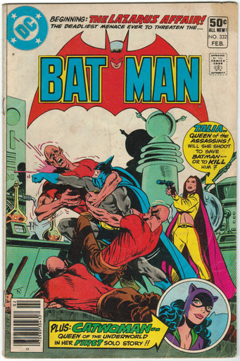 Batman #332 GD Front Cover