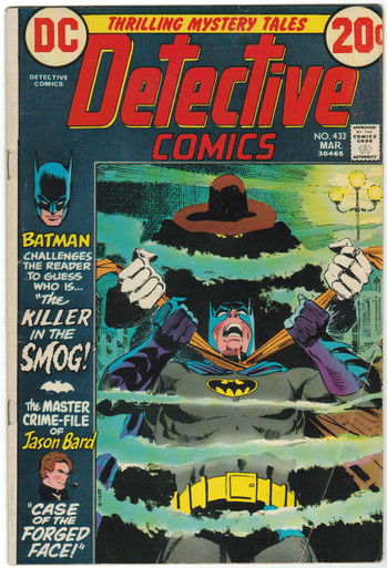 Detective Comics #433 GD/VG Front Cover
