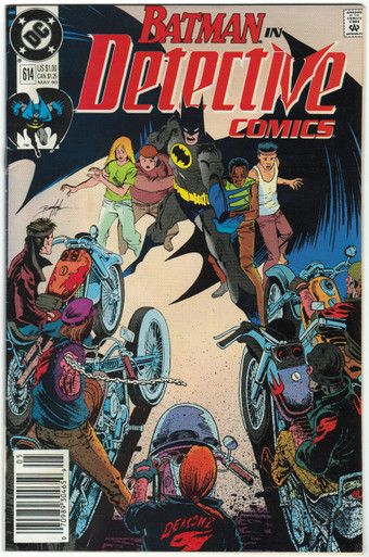 Detective Comics #614 FN Front Cover