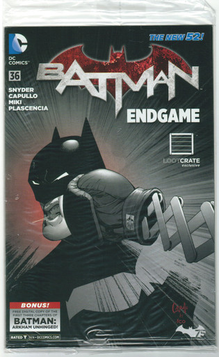 Batman #36 NM Loot Crate Variant Front Cover